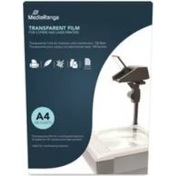 Overhead projektoriaus plėvelė MediaRange MRINK160 A4 abipusiai dengta