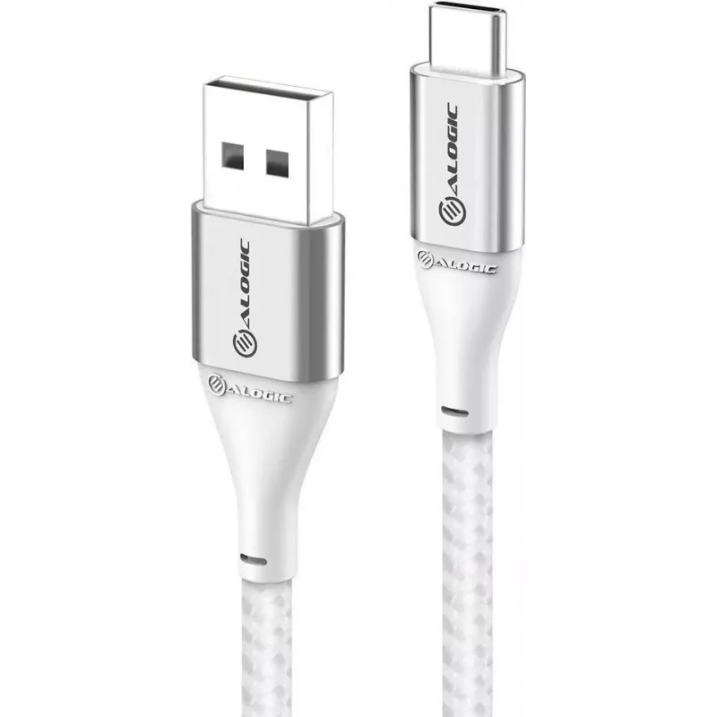 ALOGIC ULCA2030-SLV USB laidas 0,3 m 2.0 USB A USB C sidabrinis (ULCA2030-SLV)