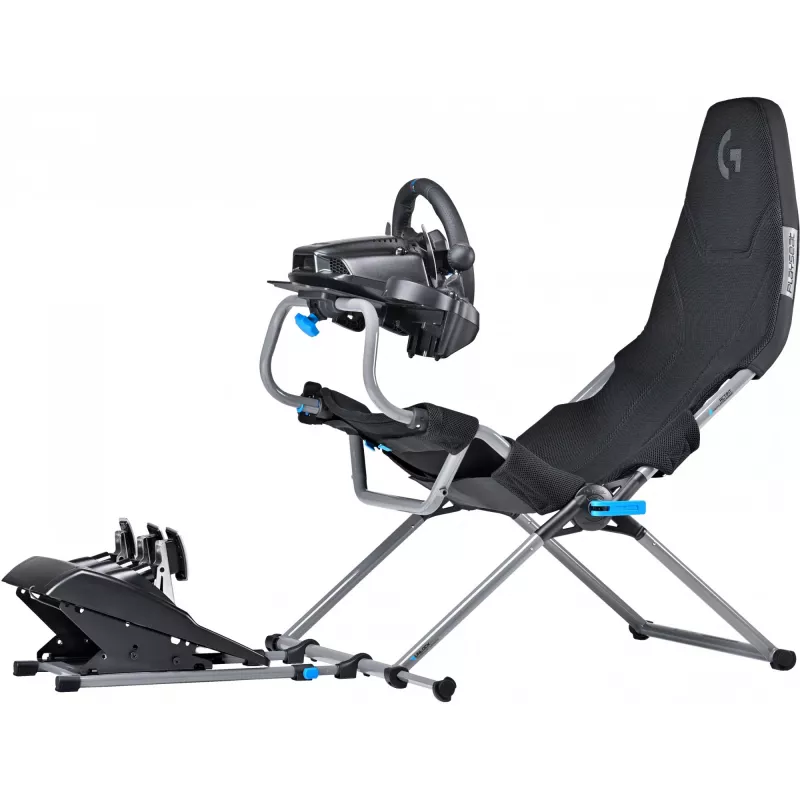 Playseat Challenge X - Logitech G Edition Konsolinė žaidimų kėdė Juoda, Pilka