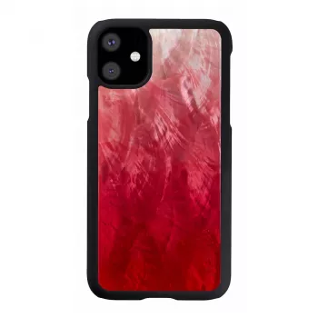 iKins išmaniojo telefono dėklas, skirtas iPhone 11 — Pink Lake su juodais akcentais