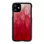 iKins išmaniojo telefono dėklas, skirtas iPhone 11 — Pink Lake su juodais akcentais