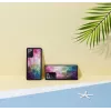 Apsauginis telefono dėklas iKins Samsung Galaxy Note 20 — vandens gėlė, juodas