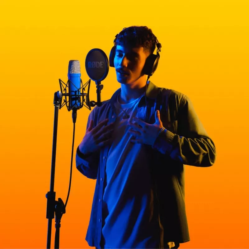 RØDE NT1 Signature Cobalt - kondensatorinis mikrofonas