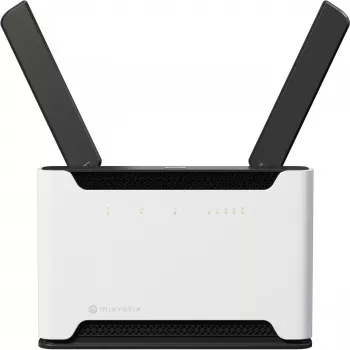 MikroTik Chateau LTE18 - belaidis maršrutizatorius - 5 prievadų jungiklis - GigE, 2,5 GigE - Wi-Fi 5, Wi-Fi 6 - dviejų juostų (S53UG+5HAXD2HAXD-TC&EG18-EA)