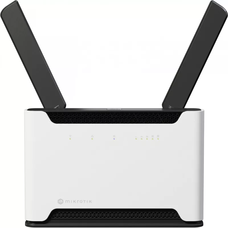 MikroTik Chateau LTE18 - belaidis maršrutizatorius - 5 prievadų jungiklis - GigE, 2,5 GigE - Wi-Fi 5, Wi-Fi 6 - dviejų juostų (S53UG+5HAXD2HAXD-TC&EG18-EA)