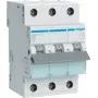 Hager MBN340. Polių skaičius: 3P. Kintamosios srovės įėjimo dažnis: 50/60 Hz, Nominali išėjimo srovė: 40 A (MBN340)