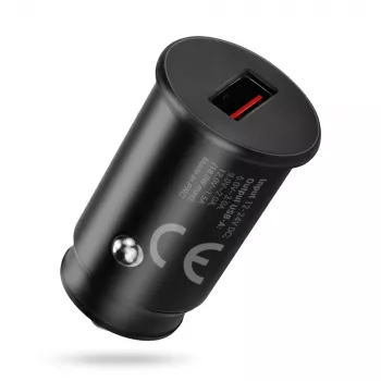 Automobilinis įkroviklis everActive CC-15QC QC3.0 18W 1x USB su laidu