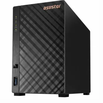 Asustor AS1202T NAS/duomenų saugojimo serveris Tower Realtek 1 GB DDR4 0 TB ADM juoda