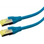 Tinklo kabelis LOGON APR6A010B Cat6a S/FTP (S-STP) Mėlynas 1 m RJ-45–RJ-45
