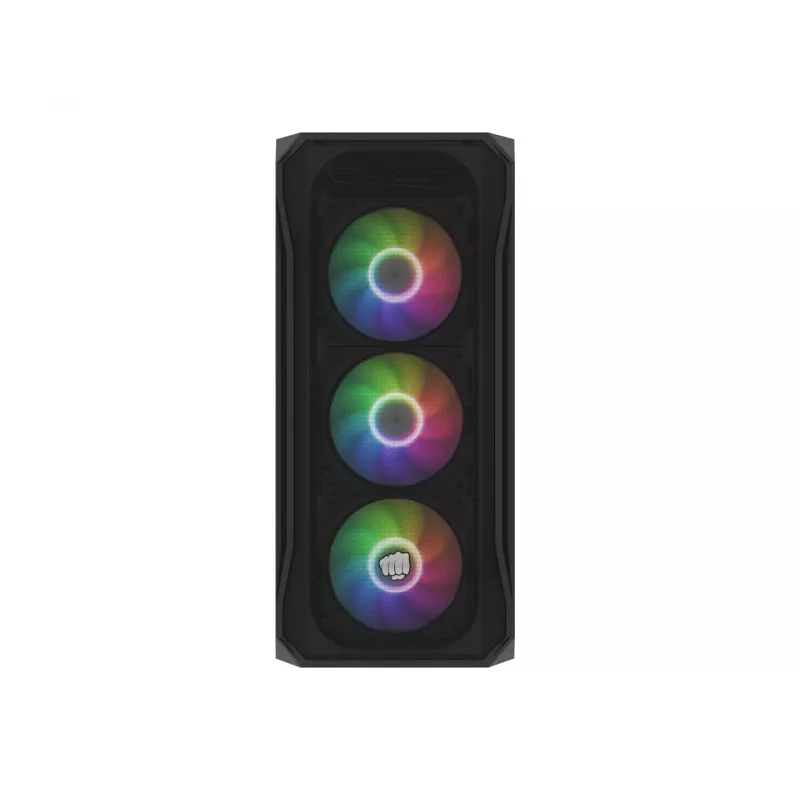 Korpusas Fury Shobo SH4F su RGB langu ir 4 ventiliatoriais MIDI kompiuteriui