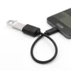 TB kabelis OTG USB AF – USB C 15 cm juodas (AKTBXKU4PAC015B)