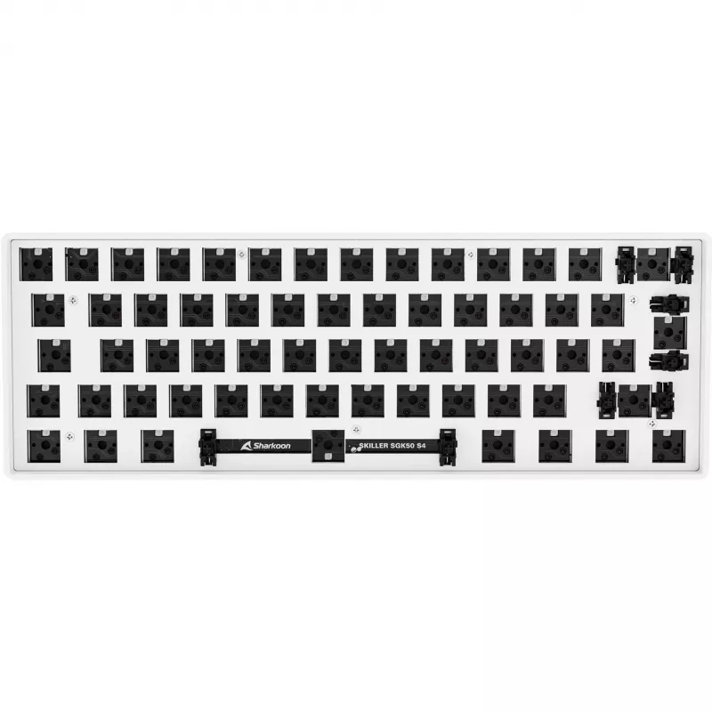 „Sharkoon Skiller SGK50 S4 Barebone“ žaidimų klaviatūra USB balta (4044951038466)