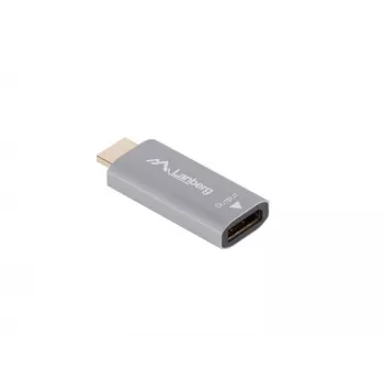 Vaizdo kabelio adapteris Lanberg AD-HD-DP-01 HDMI Type A DisplayPort sidabrinis