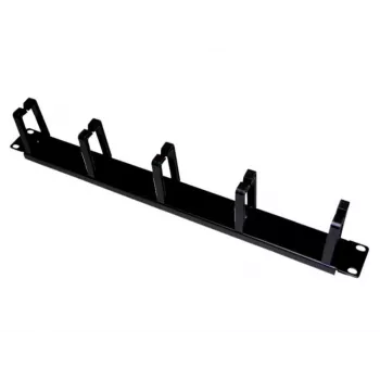 Alantec PK009 kabelių tvarkyklė Sieninis kabelio laikiklis Juoda 1 vnt.
