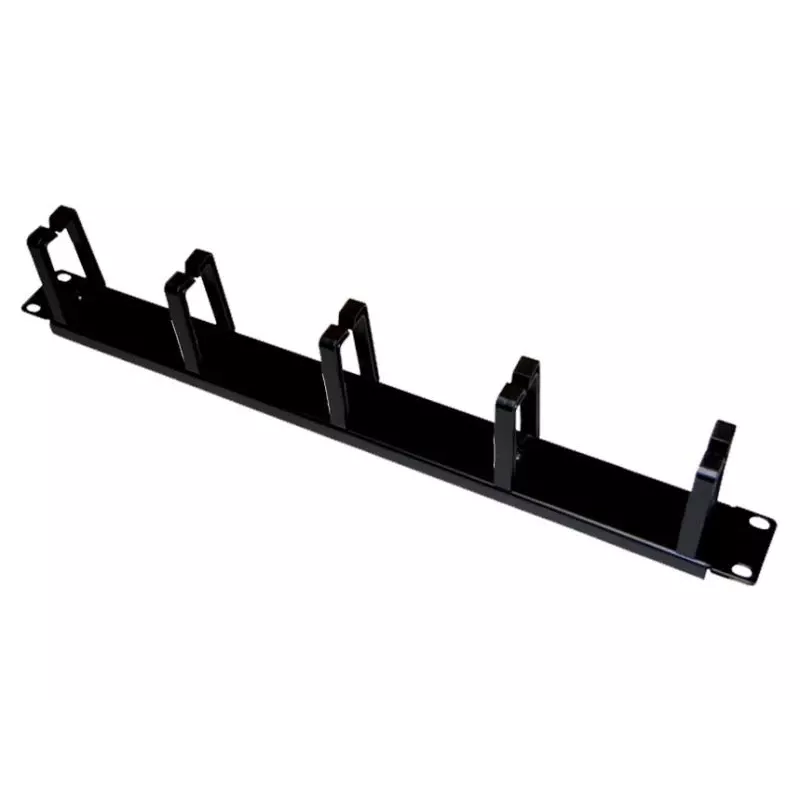 Alantec PK009 kabelių tvarkyklė Sieninis kabelio laikiklis Juoda 1 vnt.