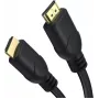 HDMI kabelis helos 288395 — HDMI kištukas į kištuką, 4K, 7,5 m, juodas