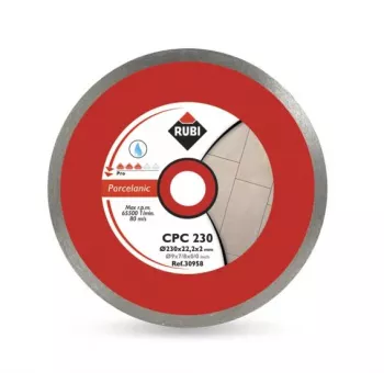 RUBI Tile Cutter 30956 — Rankinė plytelių pjaustyklė su reguliuojamu pjovimo gyliu