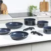 Puodų rinkinys Russell Hobbs RH03321EU7 — 8 dalių, nelimpantis, tinkamas plauti indaplovėje