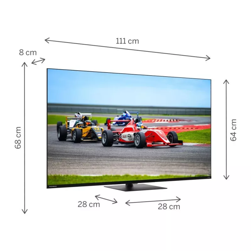 Thomson 50QG7C14 TV 127 cm (50) 4K Ultra HD Smart TV Wi-Fi Juoda
