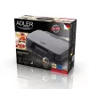 Sumuštinių keptuvė Adler AD 3043, 1300 W, nelimpančios plokštės, 2 sumuštiniams, 285×152 mm kepimo paviršius, juoda