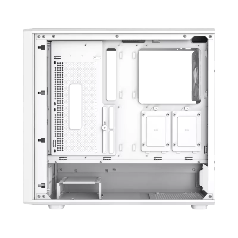 Gamemax korpusas | CLAW 460 WH | Baltas | Mid-Tower | Maitinimo blokas komplekte: Ne