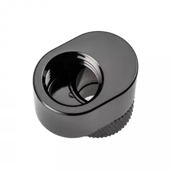 XSPC pasukama 7 mm poslinkio jungtis G1/4, juodas chromas