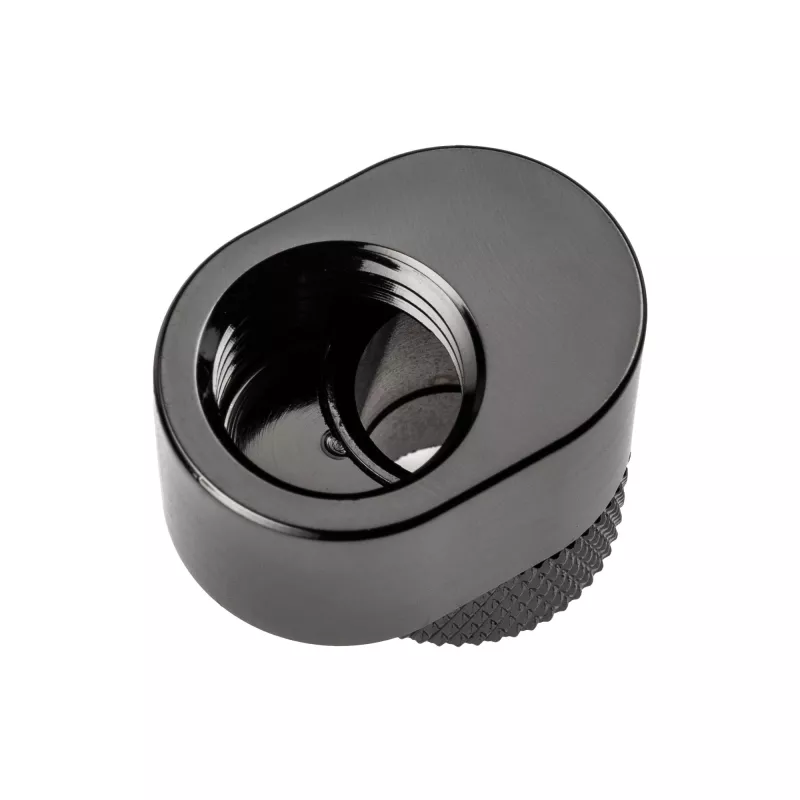 XSPC pasukama 7 mm poslinkio jungtis G1/4, juodas chromas