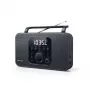 Nešiojamasis radijas Muse M-091 R — FM/AM, LCD ekranas, maitinimas iš kintamosios srovės arba AA/D baterijų, sukamoji garsumo reguliavimo rankenėlė, 1,1 kg, juodas