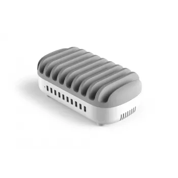 Compulocks 10 prievadų USB įkrovimo dokas su UK kištuku - Įkrovimo dokas - 120 W - 2,4 A - 10 išvesties prievadų (USB) - Jungtinė Karalystė