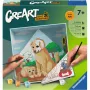 Ravensburger CreArt Do it together - dogs dažų rinkinys, bendradarbiavimo tapybos rinkinys