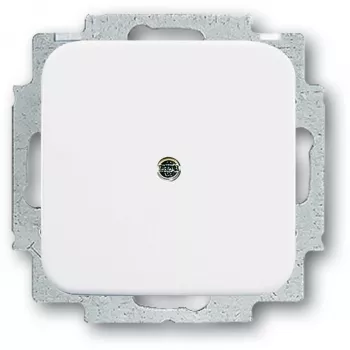 Elektrinio jungiklio priedas Busch-Jaeger 2538-214 — baltas priedas jungikliams ir rėmeliams