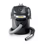 Dulkių siurblys Karcher AD 2 600 AW — sausų pelenų siurblys, 14 l, 600 AW, žarna Ø 3,5 cm, 1 m žarna, juoda