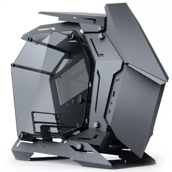 Jonsbo MOD3 Mini Micro-ATX bokšto vitrina, grūdintas stiklas - pilka - bokštas