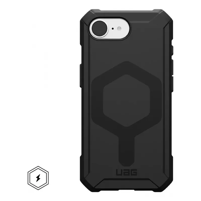 Urban Armor Gear 114496114040 mobiliojo telefono dėklas 15,5 cm (6,1) Dangtelis Juodas