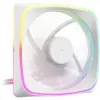 120 mm korpuso ventiliatorius Sharkoon SHARK Lights RGB PWM White — RGB apšvietimas, PWM greičio valdymas