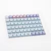 Keycap rinkinys Ducky Macaron PBT Doubleshot 133 klavišams mechaninėms klaviatūroms, Ducky DCA132-USMACOEPD1