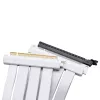 PHANTEKS PCI-E 4.0 x16 riser ribbon kabelis, 180 laipsnių, 30 cm - balta