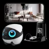 Robot Wi‑Fi Enabot EBO Air2 Plus — 5000 mAh baterija, 111 mm aukštis, vidinis augintinių kompanionas ir stebėjimo robotas