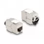DeLOCK Keystone modulis RJ45 lizdas į LSA Cat.6A STP su fiksavimo spaustuku