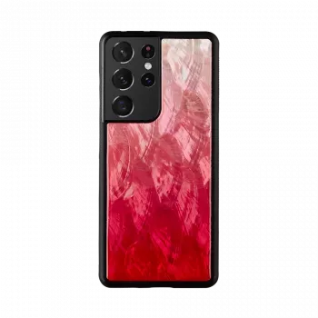 iKins telefono dėklas Samsung Galaxy S21 Ultra — pink lake Juoda