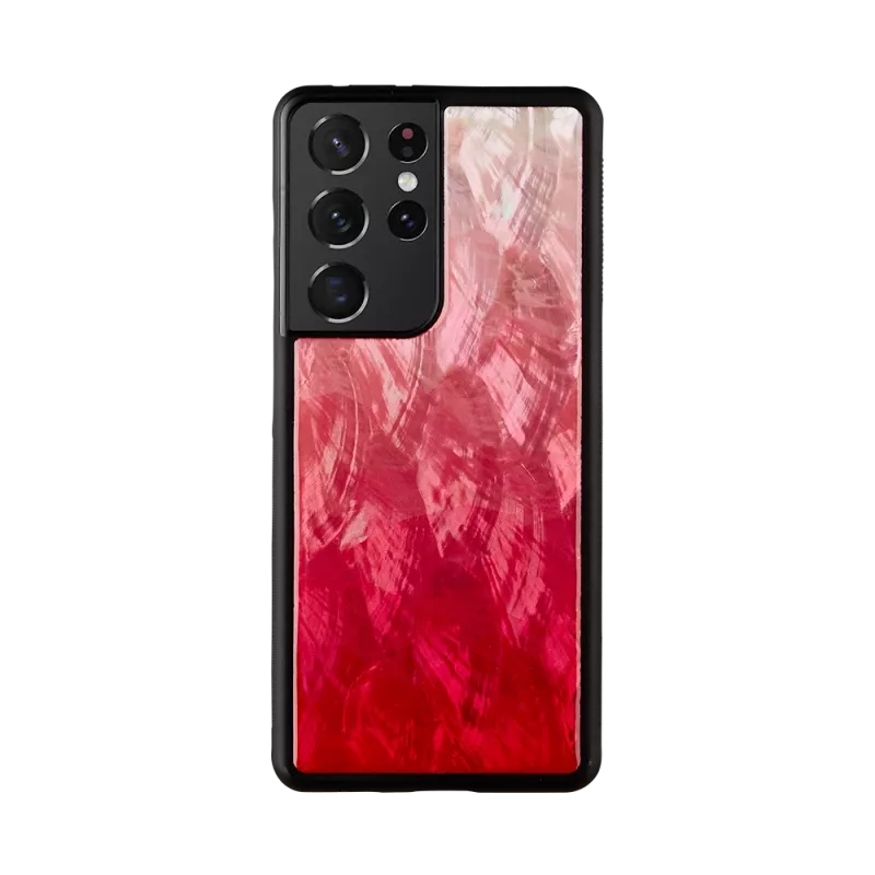 iKins telefono dėklas Samsung Galaxy S21 Ultra — pink lake Juoda