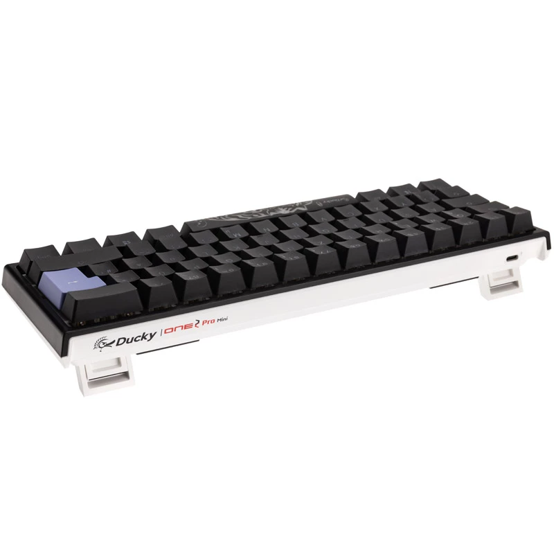 Ducky One 2 Pro Mini klaviatūra, skirta žaidimams, USB, juoda