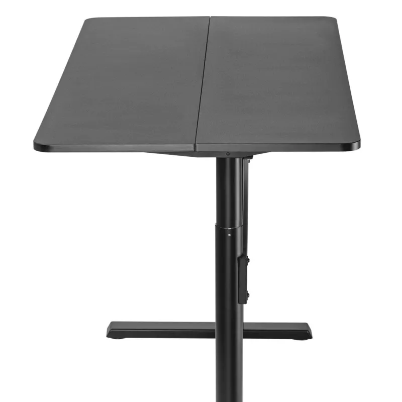 Ergo biuro stalas su stalviršiu, dujinė spyruoklė, reguliuojamo aukščio, darbui stovint ir sėdint, maks. aukštis 115 cm, ER