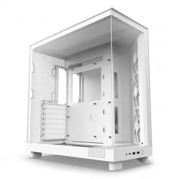 NZXT H6 Flow Mid-Tower Case - White