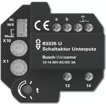 Maitinimo lizdas Busch Jaeger 2CKA008300A0327 — IP20, 51×51×28 mm