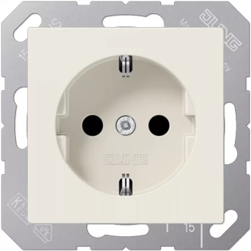 Kištukinis lizdas Type F JUNG A 1520 BF Ivory