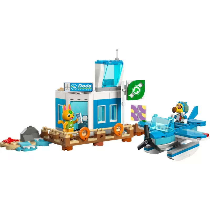 Konstruktorius LEGO 77051 Animal Crossing: Skrydis su “Dodo Airlines” rinkiniu, LEGO prekės ženklas, modelis 77051