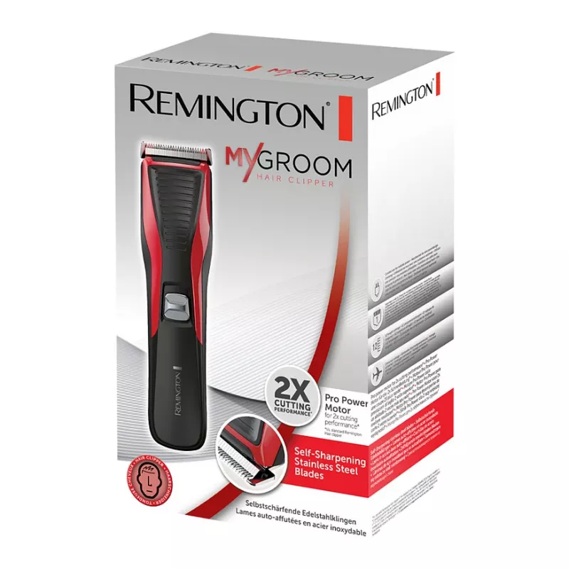 Plaukų kirpimo mašinėlė Remington HC5100 Juoda Raudona