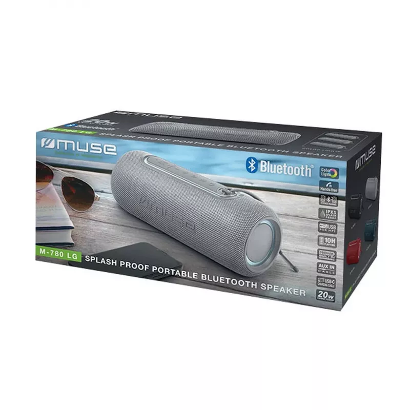 Muse M-780 LG belaidis garsiakalbis, sidabrinis
