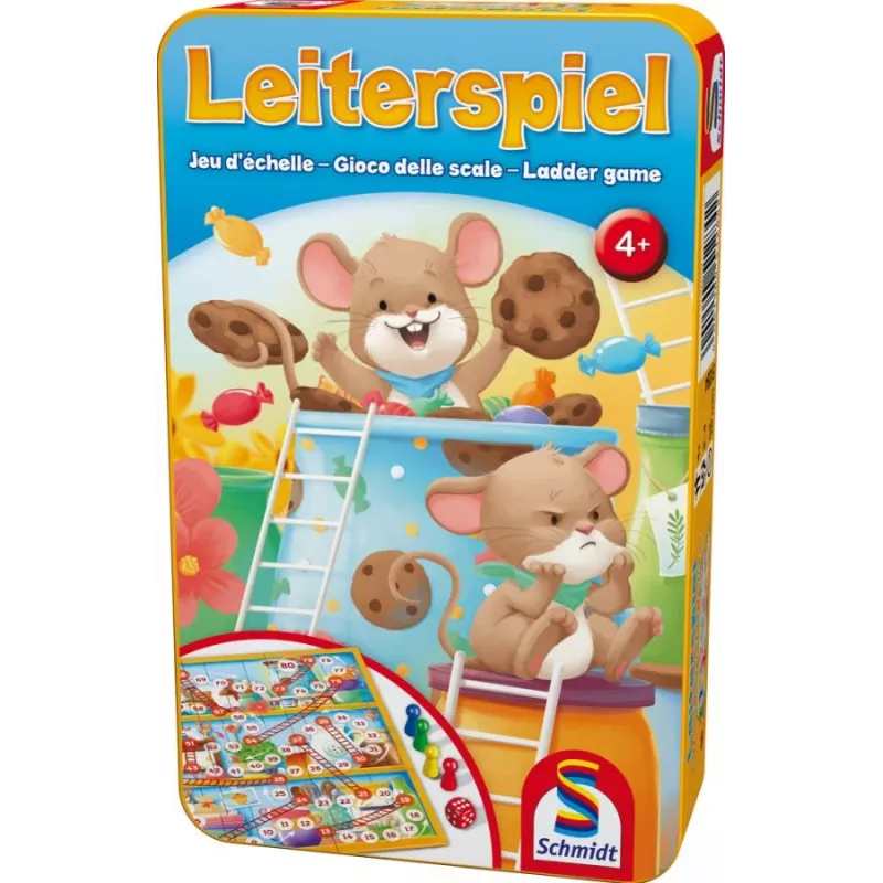Schmidt Spiele Leiterspiel - Stalo žaidimas - Mokymasis - 4 metų (51284)